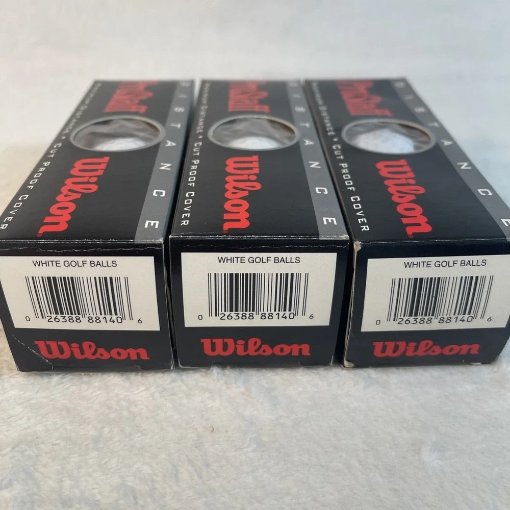 ProStaff Distance Golf Balls #1, #2, #4 – New Open Box – 9 Balls (3 Sleeves)